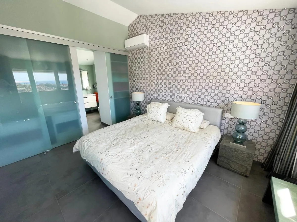 Luxury Villa Morelli With Seaview & Heated Pool Maspalomas  Spain