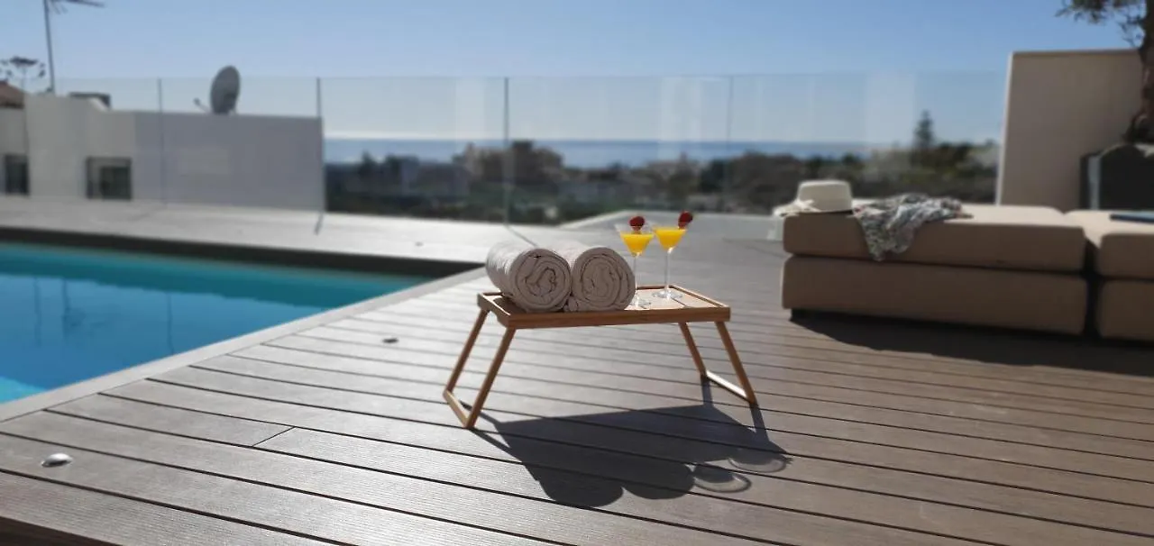 Luxury Villa Morelli With Seaview & Heated Pool Maspalomas