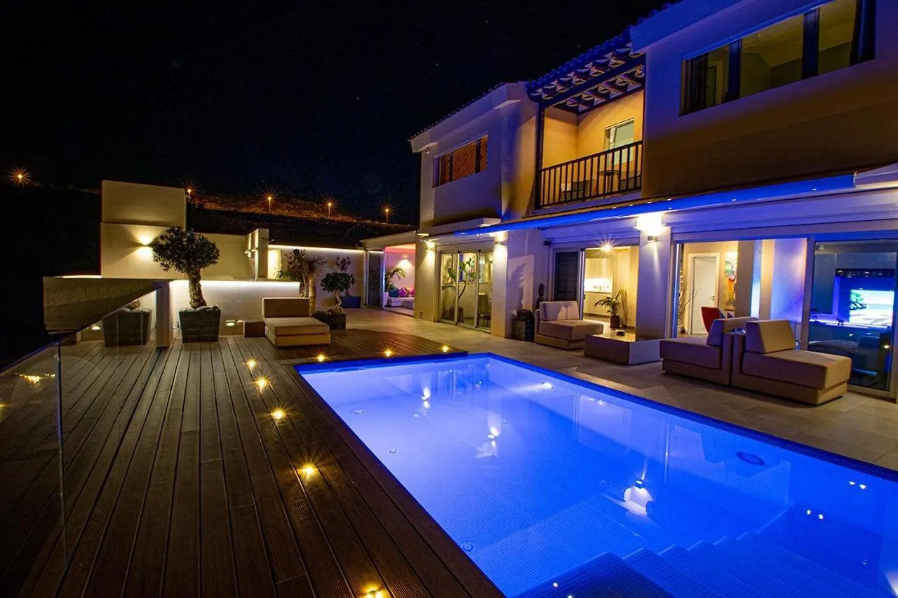 Luxury Villa Morelli With Seaview & Heated Pool Maspalomas